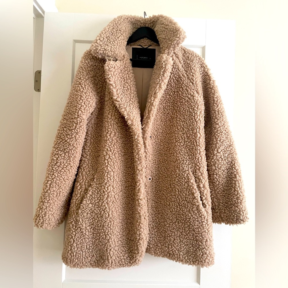 Lucky Brand Jackets & Coats/ Teddy Coat/ Tan